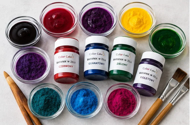 Jak wybrać barwnik w żelu? Dowiedz się! ColorCake.pl