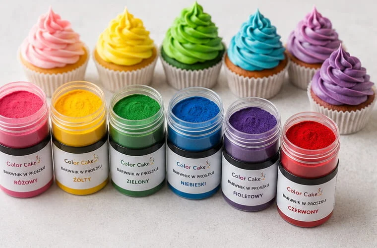 Jak dobrać barwnik w proszku? Dowiedz się! ColorCake.pl
