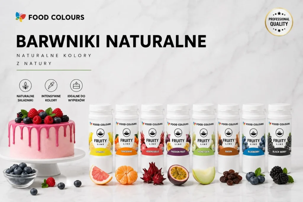 Barwniki naturalne Food Colours - pełny asortyment w sklepie internetowym ColorCake.pl