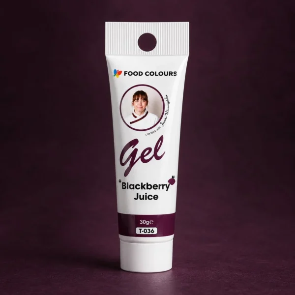 Blackberry Juice barwnik w żelu 30g tubka od Food Colours - sklep internetowy Colorcake.pl