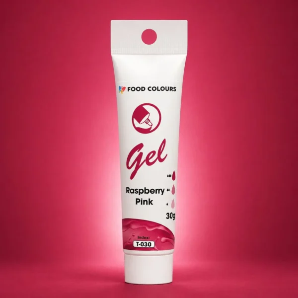 Raspberry pink barwnik w żelu 30g tubka od Food Colours - sklep internetowy Colorcake.pl