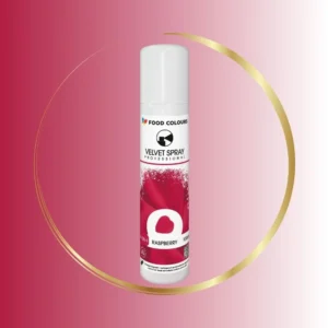 Malinowy zamsz w sprayu do tortów - 100 i 250 ml - Food Colours - sklep - colorcake.pl