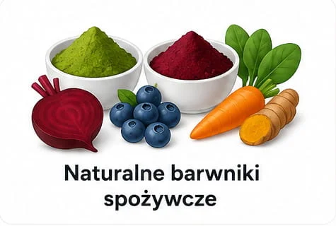Naturalne barwniki spożywcze - asortyment Food Colours - sklep internetowy - colorcake.pl