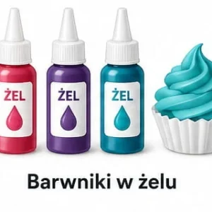 Barwniki w żelu - asortyment Food Colours - sklep internetowy - colorcake.pl